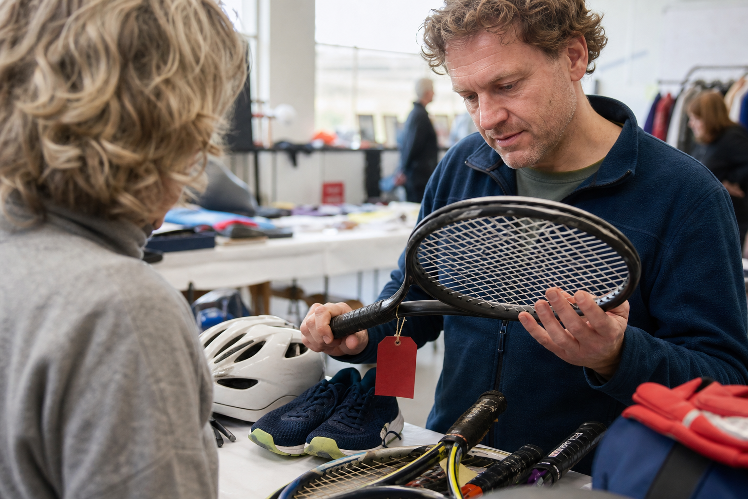 Praktische sport- en spelsetting voor herstellen van een gewone training zonder sportdrank of herstelshake